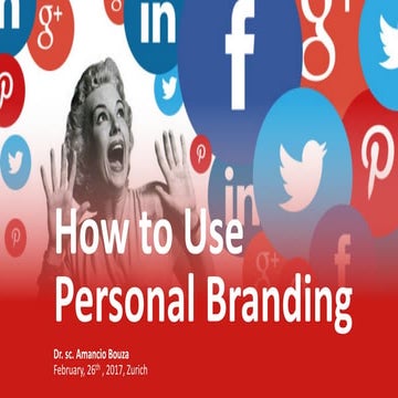 How to Do Personal Branding