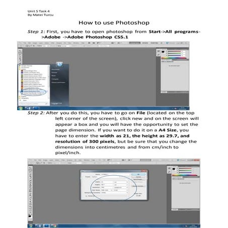 How to use photoshop