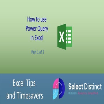How to use Power Query in Excel.pptx | Databases | Computer Software ...