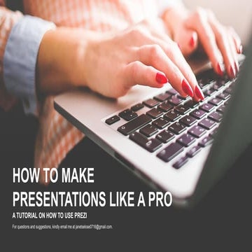 How to use Prezi