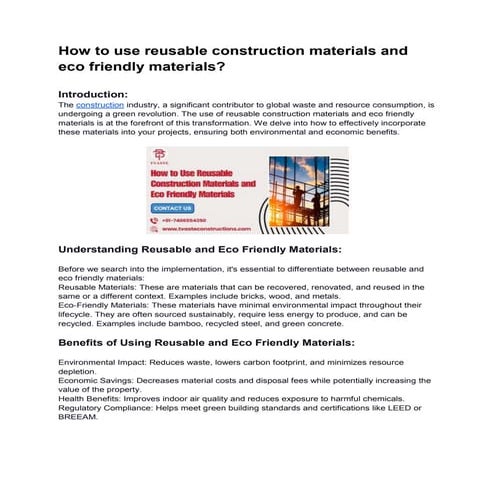 How to use reusable construction materials and eco friendly materials (1).docx