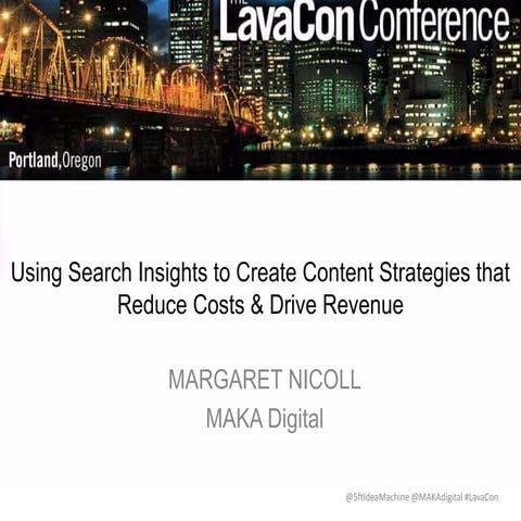 How to Use SEO Insights for Content Strategy to Drive Revenue by Margaret Nic...