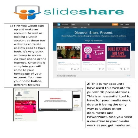 How to use slideshare