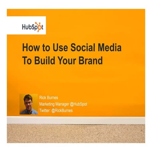 How to use social media for branding