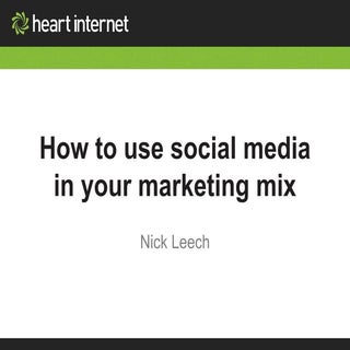 How to use social media in your mar...