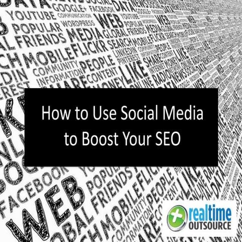 How to use Social Media to Boost your SEO 