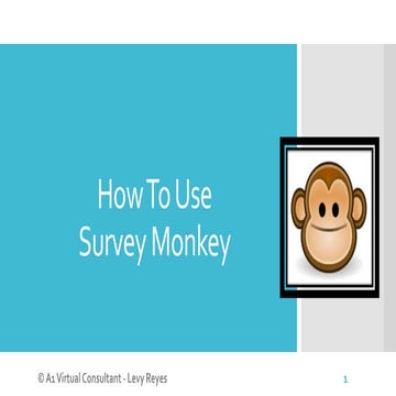 How To Use Survey Monkey