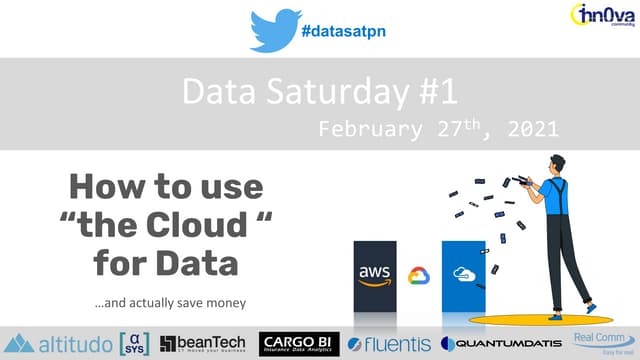 How to use the cloud for data and actually save money