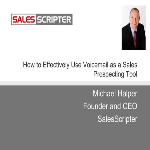 How to Use Voicemail as a Sales Prospecting Tool