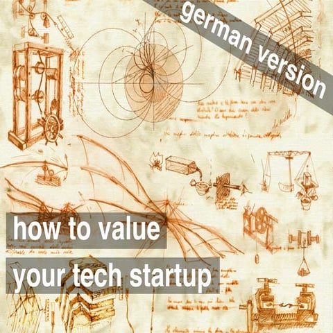 How to value your tech startup