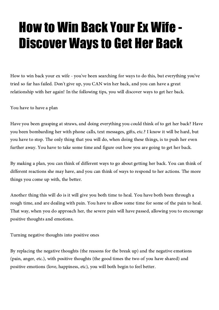 gifts to get her back