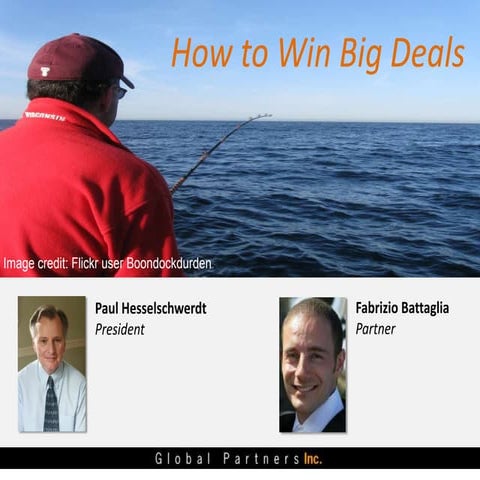 How to win big deals
