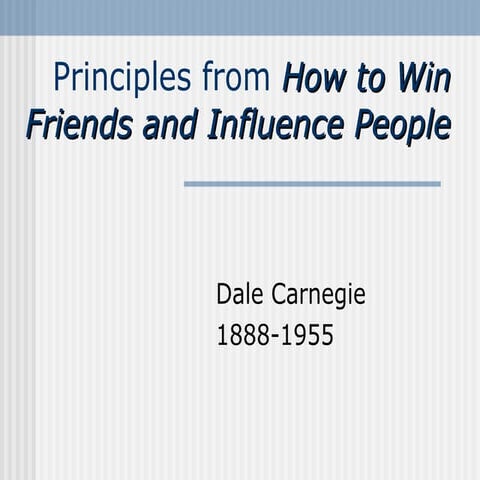 howto-winfriends-dale-carnegie-ppt