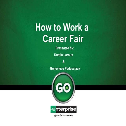 How to Navigate a Career Fair | PPT