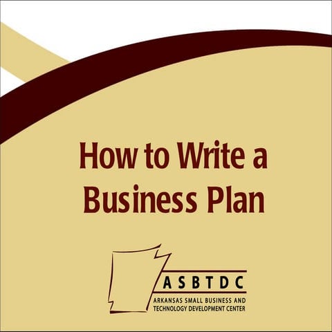 How to Write a Business Plan