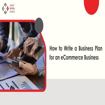 How to Write a Winning eCommerce Business Plan (Step-by-Step Guide) | PDF