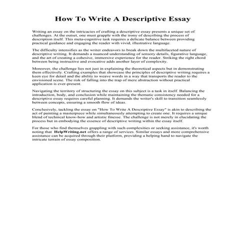 How To Write A Descriptive Essay.pdf