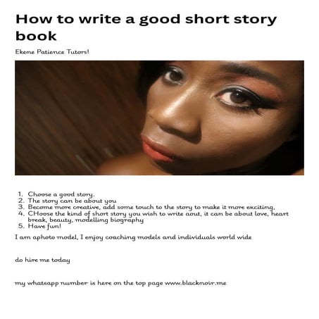 How to write a good short story book.pdf