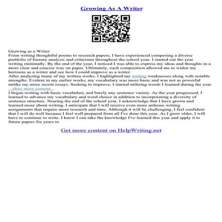 Sample Short Essay | PDF