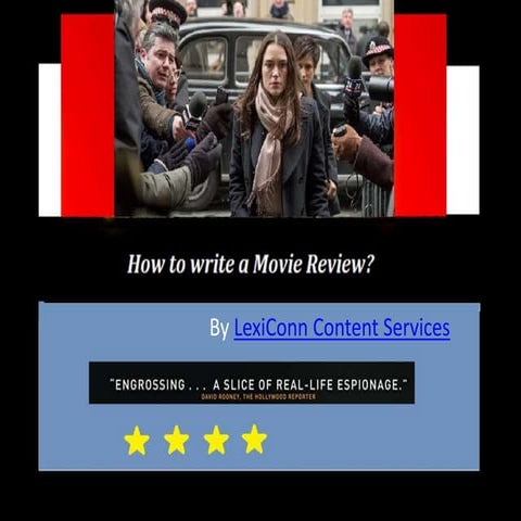 How to write a movie review?
