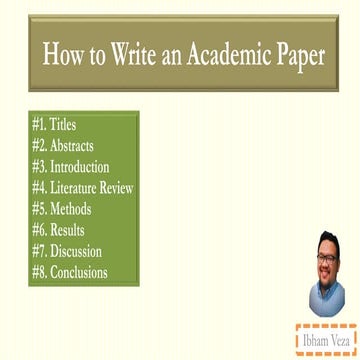 How to Write an Academic Paper