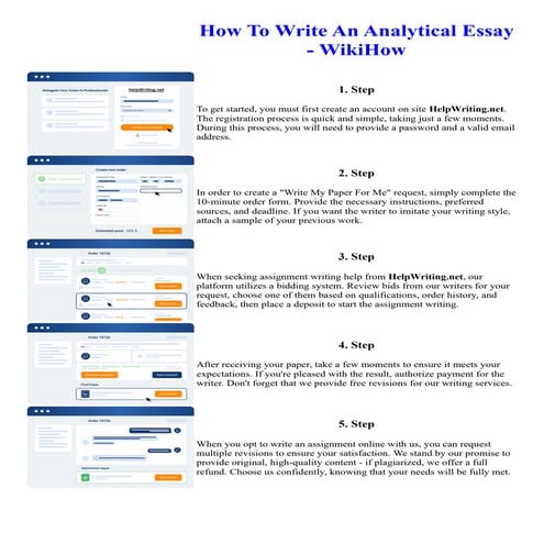 How To Write An Analytical Essay - WikiHow