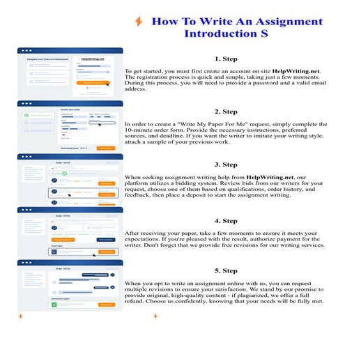How To Write An Assignment Introduction S