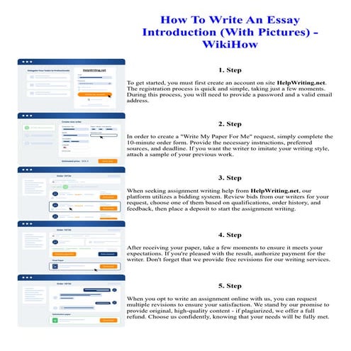 How To Write An Essay Introduction (With Pictures) - WikiHow