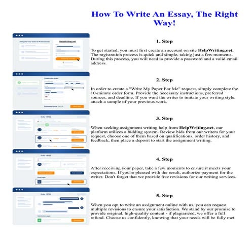 How To Write An Essay, The Right Way
