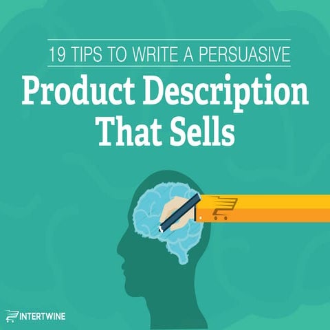 How to Write a Persuasive Product Description that Sells