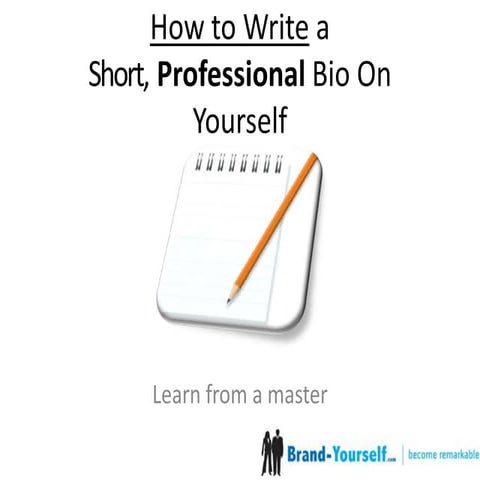Short bio | PPT