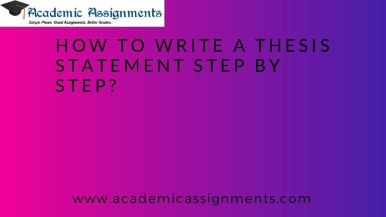 Thesis introduction step by step image