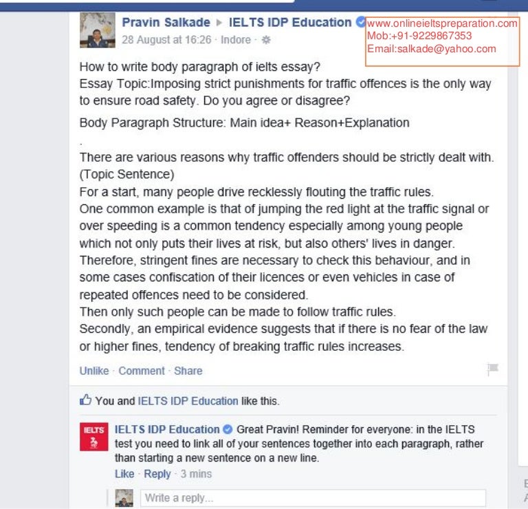 How to write body paragraphs image