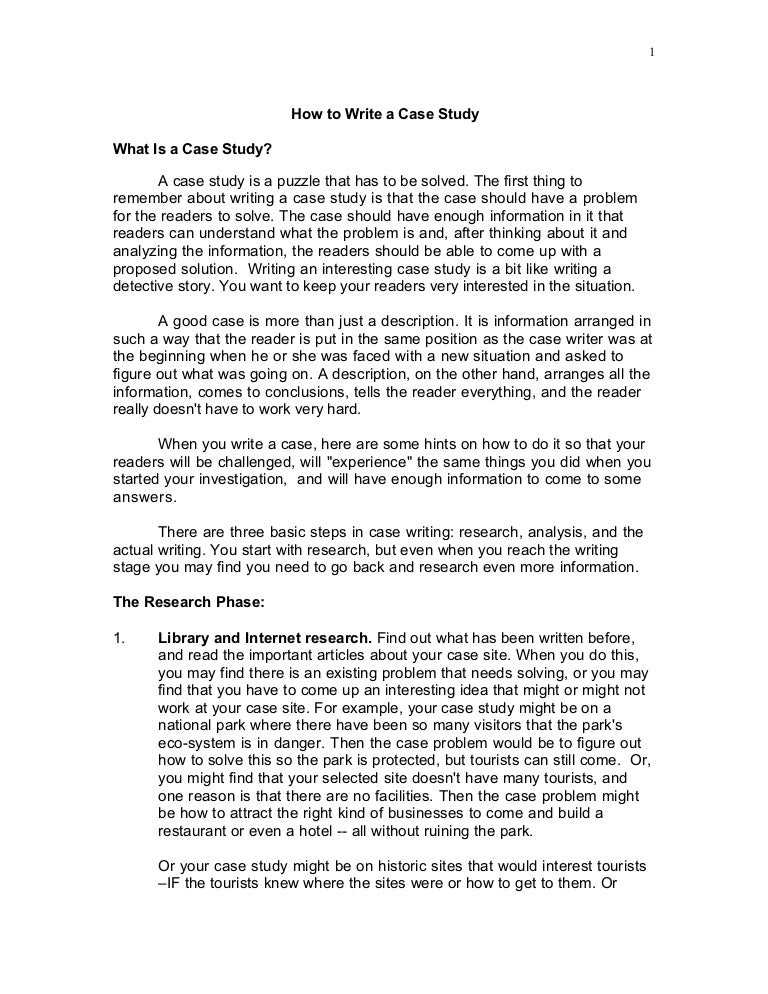 How To Write Case Study how-to-write-case-study
