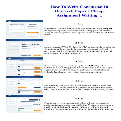 How To Write Conclusion In Research Paper Cheap Assignment Writing