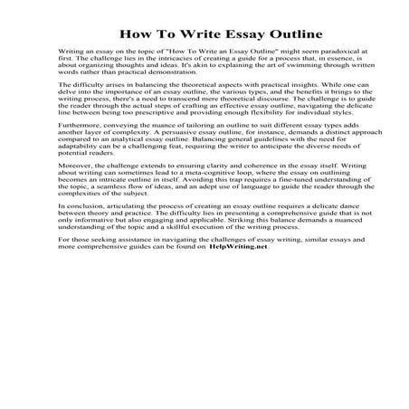 How To Write Essay Outline.pdf