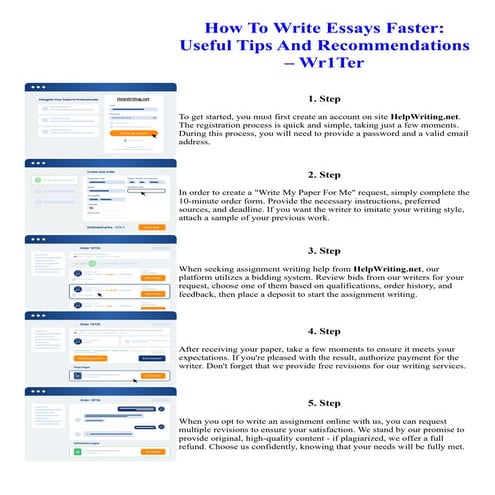 How To Write Essays Faster Useful Tips And Recommendations Wr1Ter