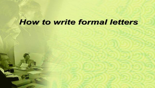 formal-letter.ppt