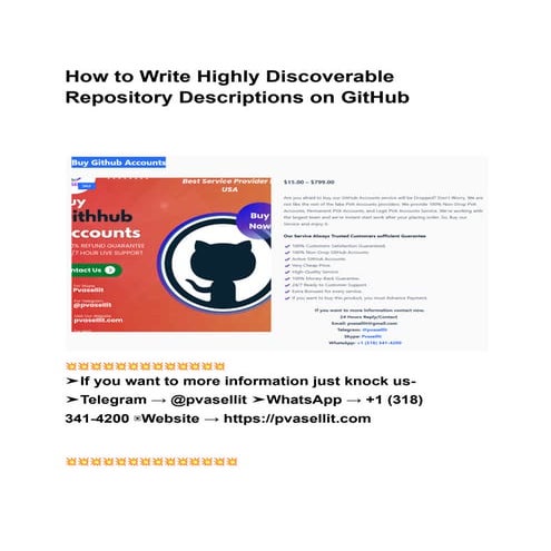 How to Write Highly Discoverable Repository Descriptions on GitHub.pdf