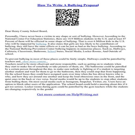 How To Write Proposal Essay