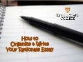 Rationale essay