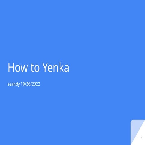 How to Yenka -Using Yenka Computer Programming