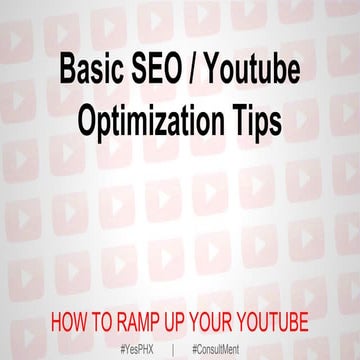 YOUTUBE SEO: How to Format Videos & Impliment Basic Youtube SEO