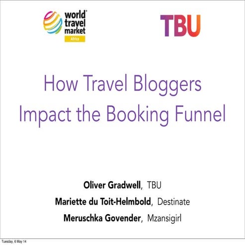 How travel bloggers impact the booking funnel