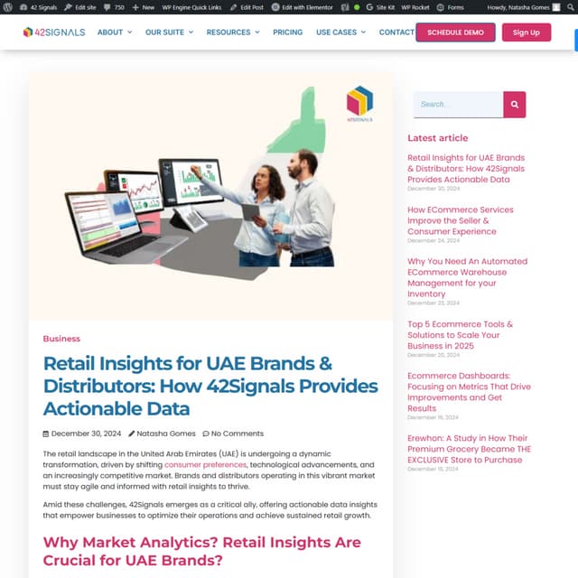 How UAE Brands Distributors Use 42Signals for Retail Insights.pdf