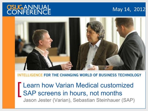 How varian medical_customized_sap_screens_in_hours