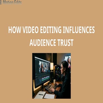 How Editing Style Signals Channel Identity.pptx