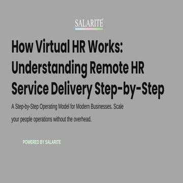 How Virtual HR Works Understanding Remote HR Service Delivery Step-by ...