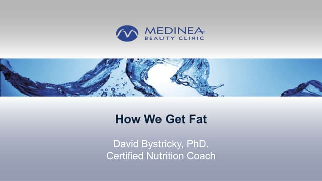 How we get fat