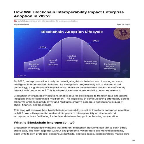 How Will Blockchain Interoperability Impact Enterprise Adoption in 2025.pdf
